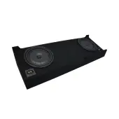 2007-2013 Chevy Silverado Crew Cab Truck Kicker CompVT CVT12 Dual 12" Sub Box Enclosure - Final 2 Ohm