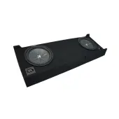 2007-2013 GMC Sierra Crew Cab Truck Kicker CompR CWR12 Dual 12" Sub Box Enclosure New - Final 2 Ohm