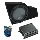 2002-2009 Chevy Trailblazer Harmony R124 Single 12" Custom Sub Box & CXA400.1 Amp