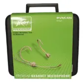 Peavey PVM-4 Premium Wireless Headset Beige Includes Hardshell Case (580920)