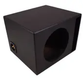 Vented Sub Box Enclosure Single 12" Subwoofer