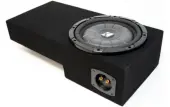 Kicker 43CVR102 Compatible with Ford Explorer 01-05 Sport Trac 10" CompVR CVR10 Series 400W RMS 2-Ohm Sub and ASC FORD-SPTRAC1X10 Sub Box Enclosure