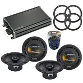 Compatible with Pontiac Torrent 2006-2006 OEM Speaker Replacement Harmony (2) R65 & CXA360.4 Amp