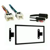 Nissan 240SX 1995 1996 1997 1998 Double DIN Stereo Harness Radio Install Dash Kit Package