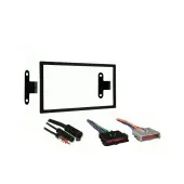 Nissan Frontier 1998 1999 2000 2001 Double DIN Stereo Harness Radio Install Dash Kit Package