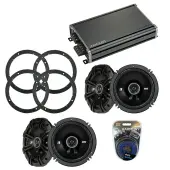 Compatible with Chevy Equinox 2005-2006 Factory Speaker Replacement Kicker (2) DSC65 & CXA360.4