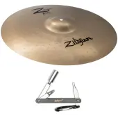 Zildjian Z40120 20" Z Custom Heavy Ride Cymbal With ZKEY