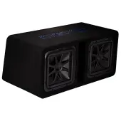 Kicker DL7S12 Car Audio Loaded L7 Solo Baric Square Dual 12" Sub Box 44DL7S122