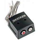 Kicker 46KISLOC Car Audio Amp 2 Channel RCA Line Output Converter KISLOC New
