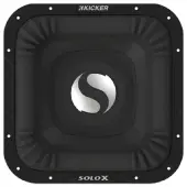 Kicker L7X Car Audio SoloX Ferrite Competition 2000W 1-Ohm 12 Inch Subwoofer - Refurbished