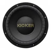 Kicker 50GOLD104 50th Anniversary 10" Comp Gold Subwoofer 4 Ohm 400 W RMS