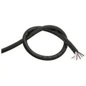 Kicker KM Series Marine-Grade Black Jacket Wire, 150 ft - Refurbished