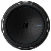 Kicker 51CWQ152 CompQ 15" Subwoofer, DVC, 2-ohm