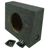 Sub Boxes Truck Single 12" Subwoofer Unloaded Enclosure Box