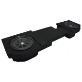 2002 - 2018 Dodge Ram Quad or Crew Truck Kicker Comp C10 Dual 10" Sub Box Enclosure - Final 2 Ohm