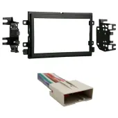 Ford Edge 2007 2008 2009 2010  Double DIN Stereo Harness Radio Install Dash Kit Package New