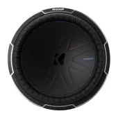 Kicker 51CWQ154 Car Audio CompQ Series 15" 1200W RMS Sub DVC 4-Ohm Subwoofer