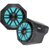 Memphis GEN65FE 75/150 Watts IPX6 Rated LED RGB 6.5inch Front Pod with Plug and Play Harnesses