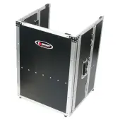 Odyssey Cases FZF1926 Heavy Duty 19" x 26" Foldout DJ Stand with Black Laminate & Aluminum Valance Edging