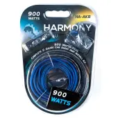 Harmony Audio HA-AK8 Car Stereo Complete 8 Gauge 900W Amp Amplifier Install Kit - Nickel