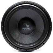Harmony Audio HA-C152 Car Stereo Competition Carbon 15" Sub 2800W Dual 2 Ohm Subwoofer New