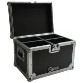 Harmony Cases Quad Chamber Space DJ Lighting Universal Ultility Road Travel Case Used