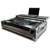 Harmony HCDDJRZXLT Flight Glide Laptop Stand DJ Custom Case for Pioneer DDJ-RZX Used