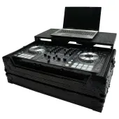 Harmony HCDDJSXLTBK Flight Glide Laptop Stand Tray DJ Custom Case Pioneer DDJ-SX Used