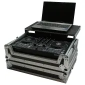 Harmony HCDJ202LT Flight Glide Laptop Stand DJ Custom Case for Roland DJ-202 New Used