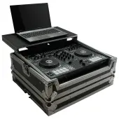 Harmony HCDJ505LT Flight Glide Laptop Stand DJ Custom Case for Roland DJ-505 New Used