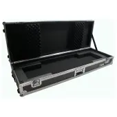Harmony Cases HCKB76W Flight Rolling ATA Hard Custom Case for 76 Note Keyboard Used
