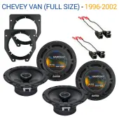 Chevy Van (Full Size) Express 1996-2002 OEM Speaker Upgrade Harmony (2) R65 New