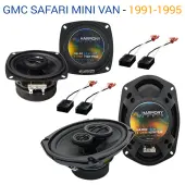 GMC Safari Mini Van 1991-1995 OEM Speaker Upgrade Harmony Speakers Package New