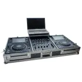 Harmony Cases HC2CDJ3KDJM900WLT Flight Laptop Tray Case fits Pioneer DJM-900NXS2