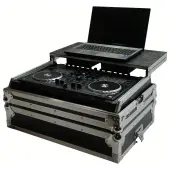 Harmony HCRTMIX8LT Flight Glide Laptop Stand DJ Custom Case Reloop Terminal Mix 8 Used