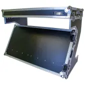 Harmony HCTABLEPREM Portable 47" Wide DJ Workstation Table 36" Height Fast Setup