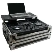 Harmony HCXDJRRLT Flight Angle Glide Laptop Stand DJ 1U Rack Case Pioneer XDJ-RR Used