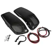 Kicker 46HDBL Empty 6x9" Speaker Bag Lids Compatible with 14-UP Harley Davidson