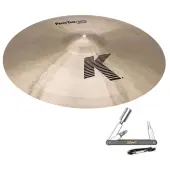 Zildjian K2821 21 Inch K Paper Thin Crash Cymbal - Traditional Finish with ZKEY