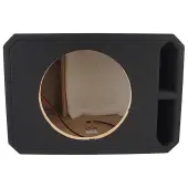 Harmony Audio HA-BV1X12E Universal Single 12" Empty Vented Port Sub Box Unloaded Enclosure