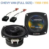 Chevy Van (Full Size) 1988-1995 Factory Speaker Upgrade Harmony R46 Package New