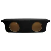 2007-2018 Jeep Wrangler Unlimited (4 Door) Custom Dual 12" Subwoofer Enclosure Sub Box Used