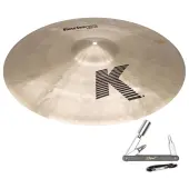 Zildjian K2819 19 Inch K Paper Thin Crash Cymbal - Traditional Finish with ZKEY