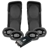 Cycle Sounds 4405-0238 Double Saddlebag Speaker Lids For Harley -