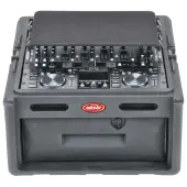 SKB Cases 1SKB-R104 10 x 4 Space Roto Molded Audio & DJ Rack Case Console (1SKBR104)