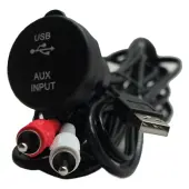 Harmony Audio HA-MCUAUX Marine Audio Auxiliary Input For Harmony HA-MCU2 Media Receiver