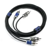 Kicker 46QI22 Car Audio 6 Foot Amp Amplifier 2 Channel Stereo RCA Cable QI22 New