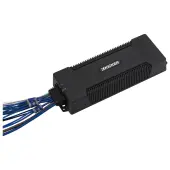Kicker 48PXA10005 4x100-Watt High-efficiency Full-Range Amplifier with 400-Watt Class D Sub Channel
