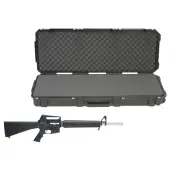 SKB 3I-4214-5B-L Waterproof Plastic 42.5" Case for Les Baer AR-15 Style Semi-Auto Carbine Rife