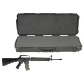 SKB 3I-4214-5B-L Waterproof Plastic 42.5" Case for Olympic Arms AR-15 Style Semi-Auto Carbine Rife